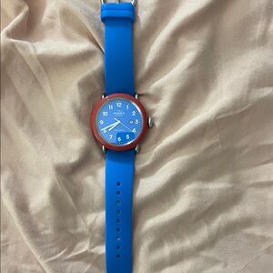 Shinola Blue and Red Watch